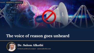 The voice of reason goes unheard – Dr. Salem Alketbi