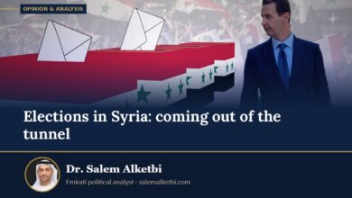 Elections in Syria: coming out of the tunnel – Dr. Salem Alketbi