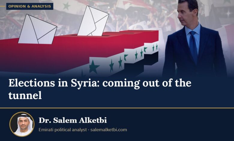 Elections in Syria: coming out of the tunnel – Dr. Salem Alketbi
