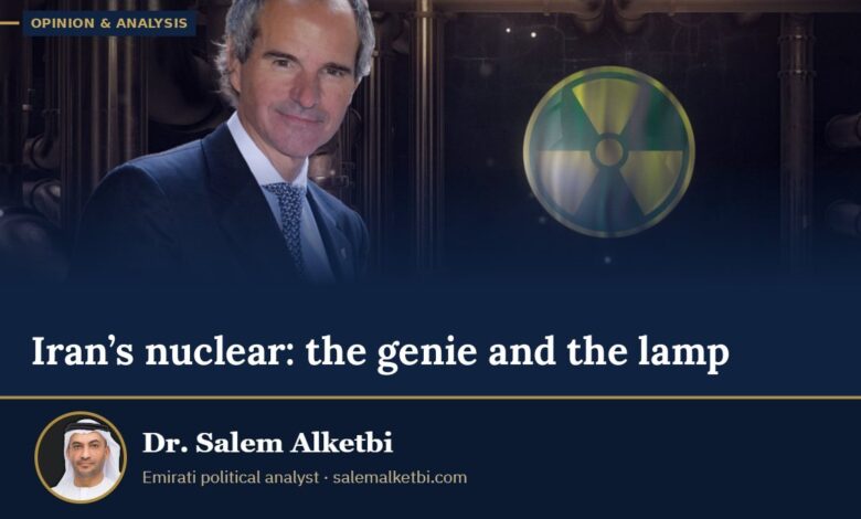 Iran’s nuclear: the genie and the lamp – Dr. Salem Alketbi
