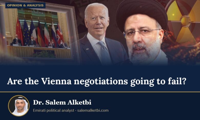 Are the Vienna negotiations going to fail? – Dr. Salem Alketbi