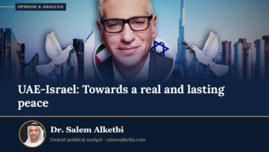 UAE-Israel: Towards a real and lasting peace – Dr. Salem Alketbi