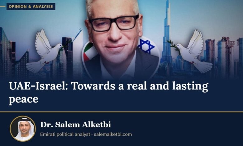 UAE-Israel: Towards a real and lasting peace – Dr. Salem Alketbi
