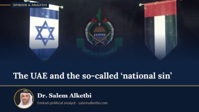 The UAE and the so-called ‘national sin’ – Dr. Salem Alketbi