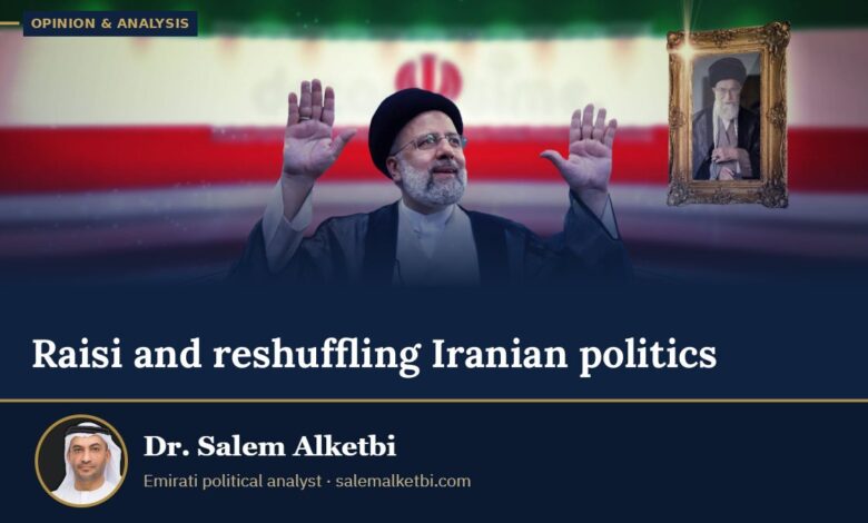 Raisi and reshuffling Iranian politics – Dr. Salem Alketbi