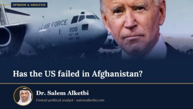 Has the US failed in Afghanistan? – Dr. Salem Alketbi