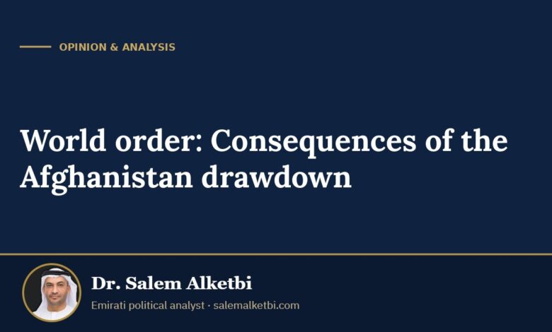 World order: Consequences of the Afghanistan drawdown – Dr. Salem Alketbi
