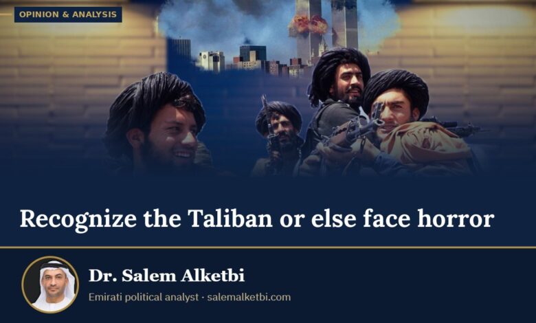 Recognize the Taliban or else face horror – Dr. Salem Alketbi
