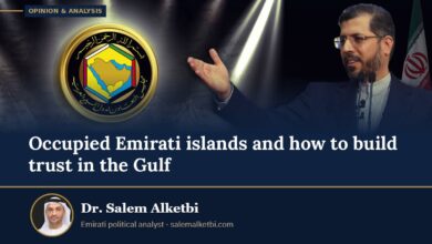 Occupied Emirati islands and how to build trust in the Gulf – Dr. Salem Alketbi