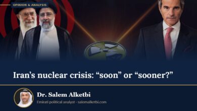 Iran’s nuclear crisis: “soon” or “sooner?” – Dr. Salem Alketbi