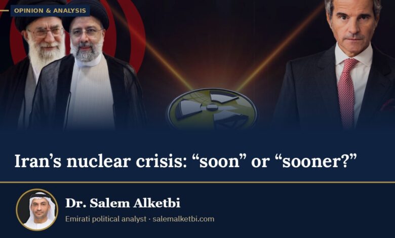 Iran’s nuclear crisis: “soon” or “sooner?” – Dr. Salem Alketbi