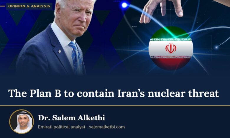 The Plan B to contain Iran’s nuclear threat – Dr. Salem Alketbi