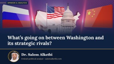 What’s going on between Washington and its strategic rivals? – Dr. Salem Alketbi