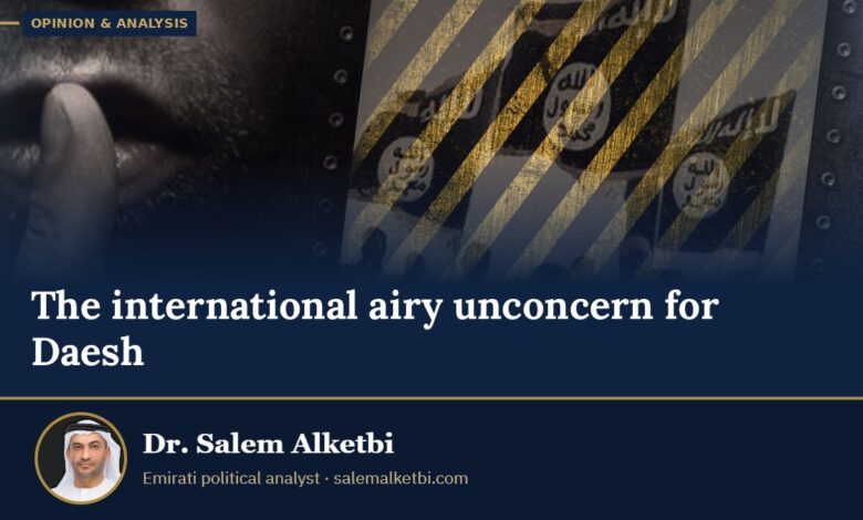 The international airy unconcern for Daesh – Dr. Salem Alketbi