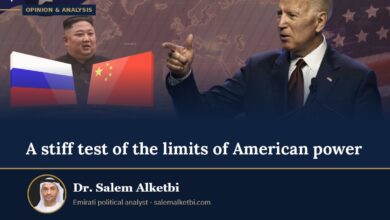 A stiff test of the limits of American power – Dr. Salem Alketbi
