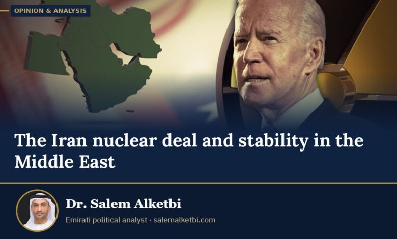 The Iran nuclear deal and stability in the Middle East – Dr. Salem Alketbi