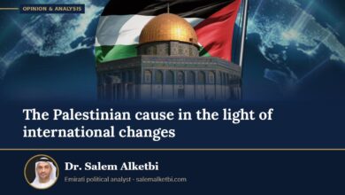 The Palestinian cause in the light of international changes – Dr. Salem Alketbi