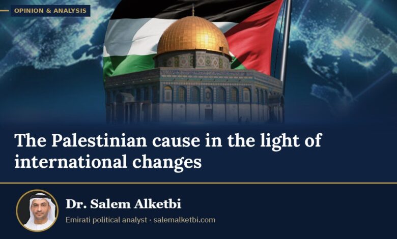 The Palestinian cause in the light of international changes – Dr. Salem Alketbi