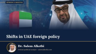 Shifts in UAE foreign policy – Dr. Salem Alketbi