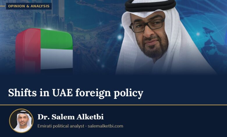 Shifts in UAE foreign policy – Dr. Salem Alketbi