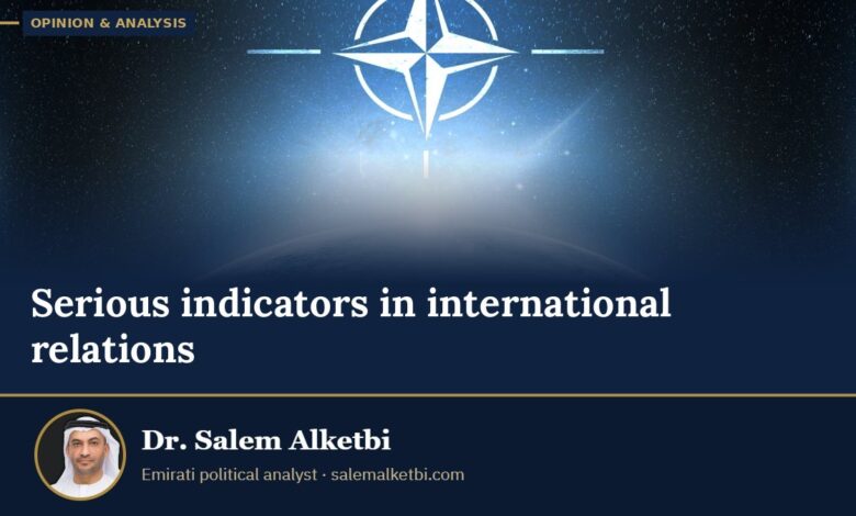 Serious indicators in international relations – Dr. Salem Alketbi