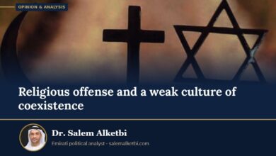 Religious offense and a weak culture of coexistence – Dr. Salem Alketbi