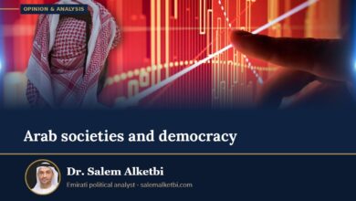 Arab societies and democracy – Dr. Salem Alketbi