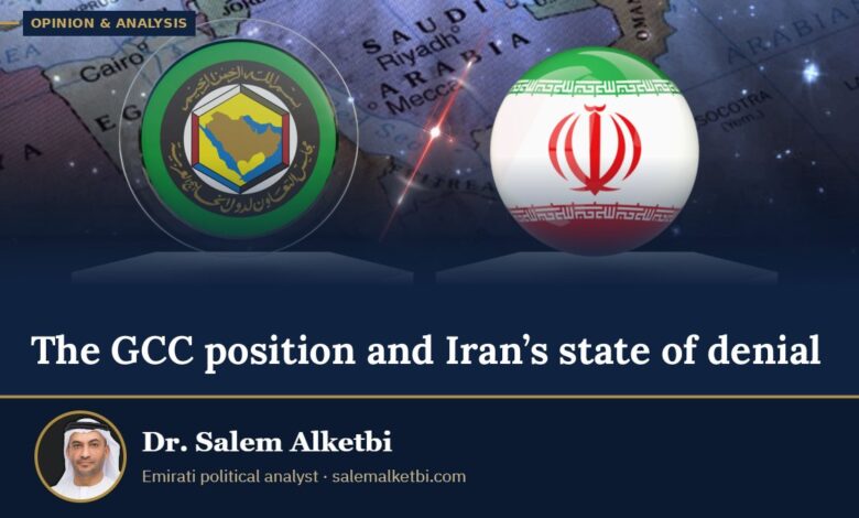 The GCC position and Iran’s state of denial – Dr. Salem Alketbi