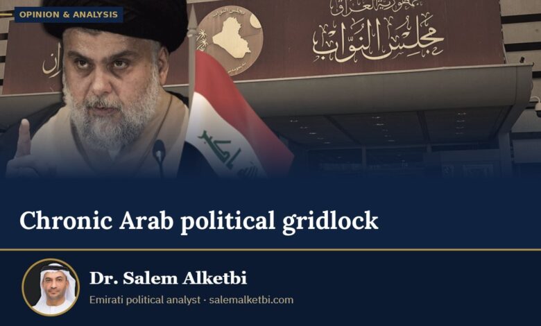 Chronic Arab political gridlock – Dr. Salem Alketbi