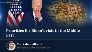 Priorities for Biden’s visit to the Middle East – Dr. Salem Alketbi