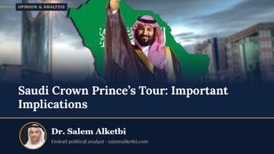 Saudi Crown Prince’s Tour: Important Implications – Dr. Salem Alketbi