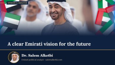 A clear Emirati vision for the future – Dr. Salem Alketbi
