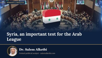 Syria, an important test for the Arab League – Dr. Salem Alketbi