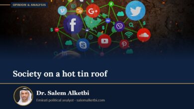 Society on a hot tin roof – Dr. Salem Alketbi