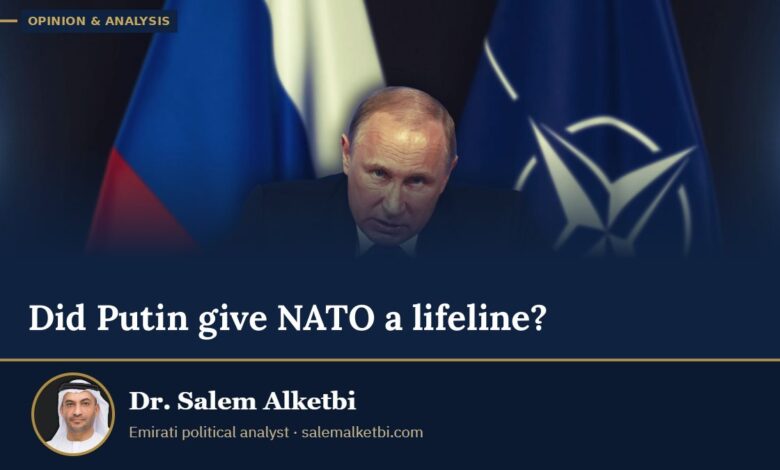 Did Putin give NATO a lifeline? – Dr. Salem Alketbi