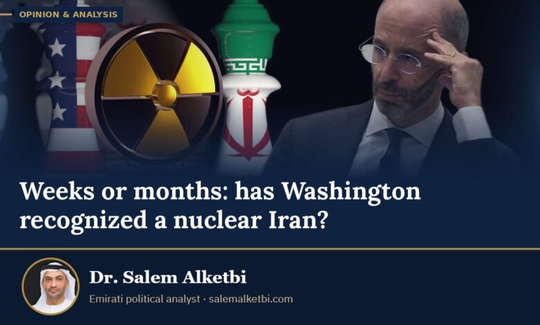 Weeks or months: has Washington recognized a nuclear Iran? – Dr. Salem Alketbi