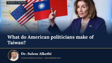 What do American politicians make of Taiwan? – Dr. Salem Alketbi