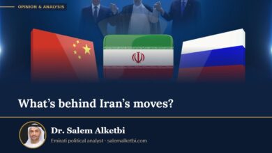 What’s behind Iran’s moves? – Dr. Salem Alketbi