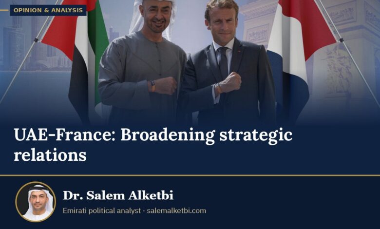 UAE-France: Broadening strategic relations – Dr. Salem Alketbi