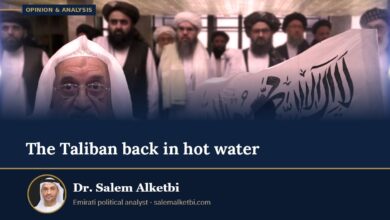 The Taliban back in hot water – Dr. Salem Alketbi