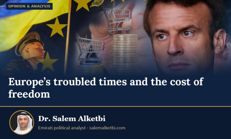 Europe’s troubled times and the cost of freedom – Dr. Salem Alketbi