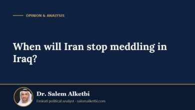 When will Iran stop meddling in Iraq? – Dr. Salem Alketbi