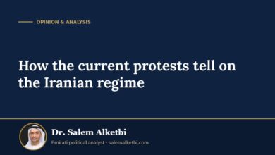 How the current protests tell on the Iranian regime – Dr. Salem Alketbi