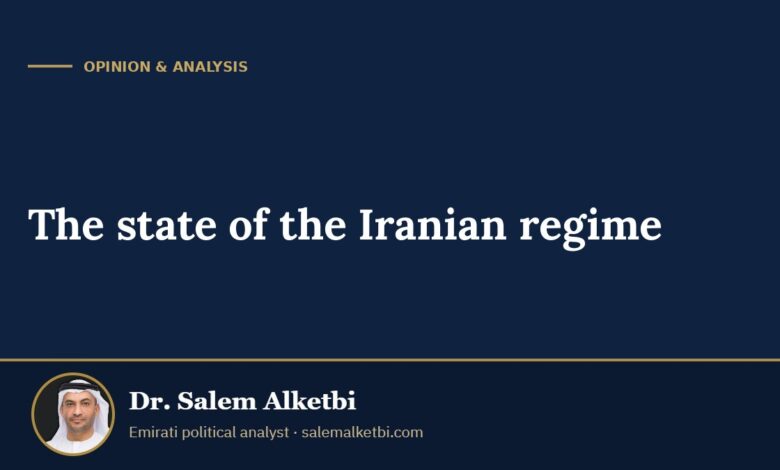 The state of the Iranian regime – Dr. Salem Alketbi