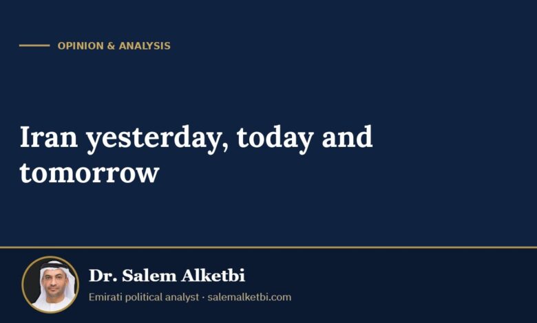 Iran yesterday, today and tomorrow – Dr. Salem Alketbi