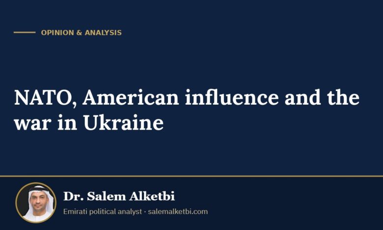 NATO, American influence and the war in Ukraine – Dr. Salem Alketbi