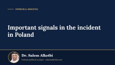 Important signals in the incident in Poland – Dr. Salem Alketbi