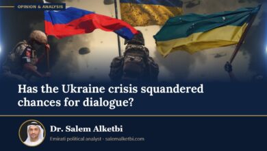 Has the Ukraine crisis squandered chances for dialogue? – Dr. Salem Alketbi