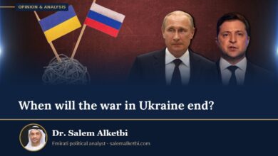 When will the war in Ukraine end? – Dr. Salem Alketbi