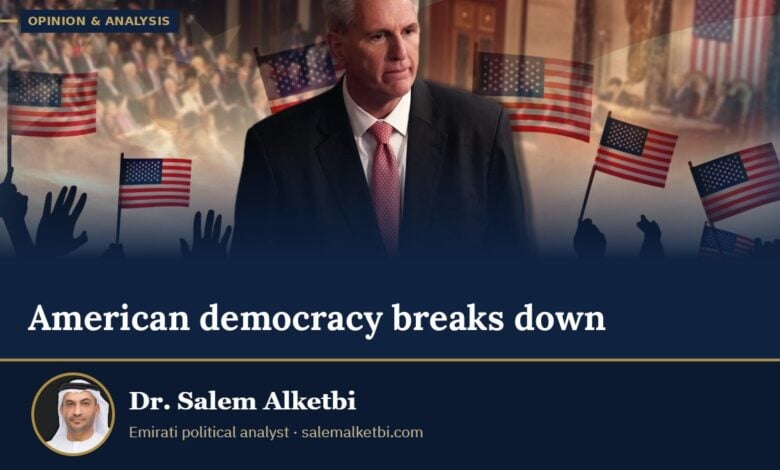 American democracy breaks down – Dr. Salem Alketbi